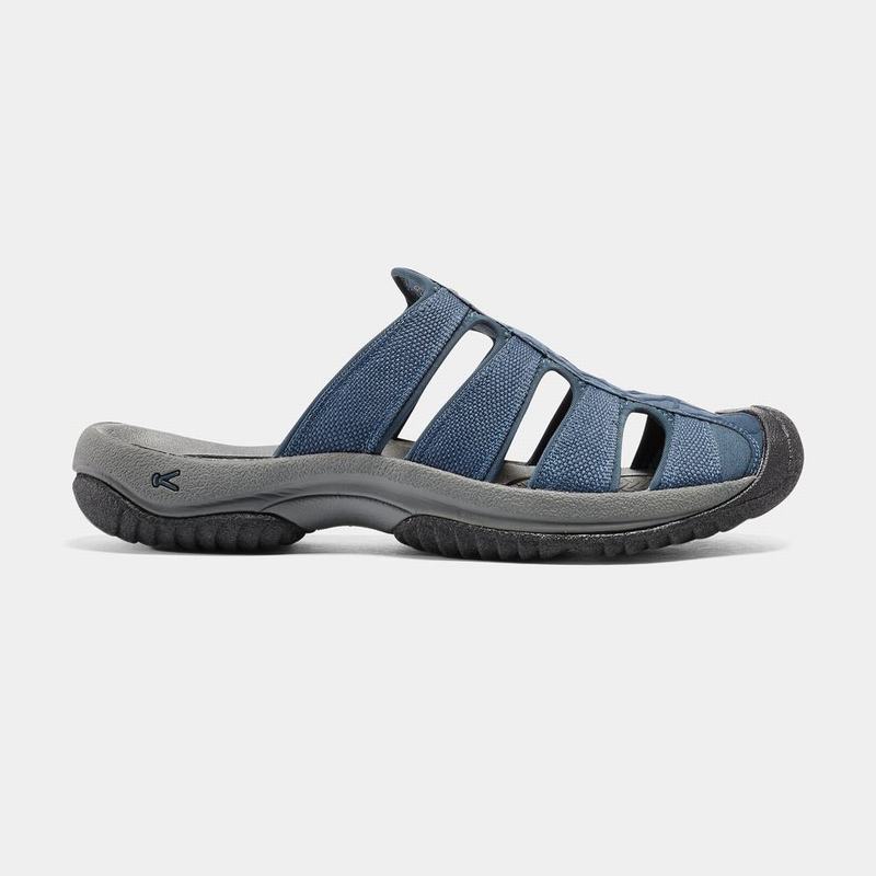 Sandalias Keen Aruba II Para Hombre Azul Marino/Negros - Sandalias Keen Mexico (865914-YKZ)